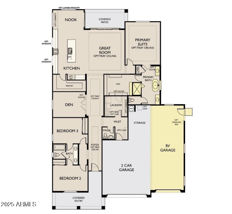 Lot 550 floorplan - Aspen