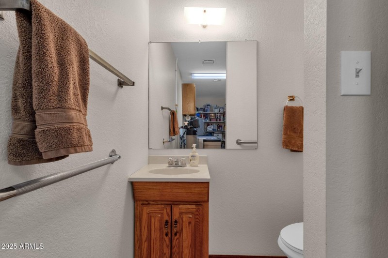 Half-Bath in Laundry