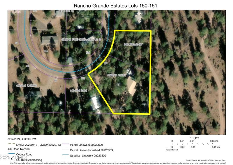 AERIAL LOTS 150 & 151