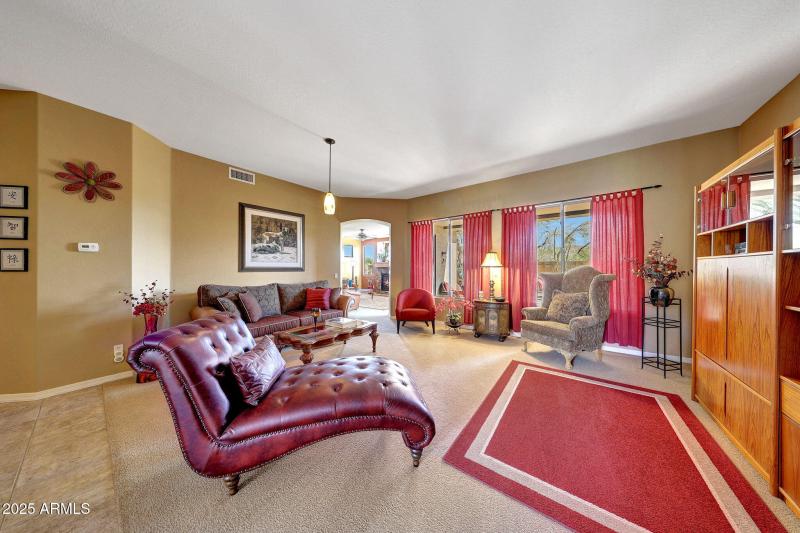Spacious formal living room