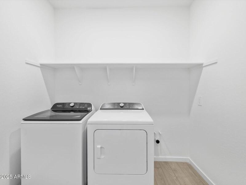 Included Washer & Dryer