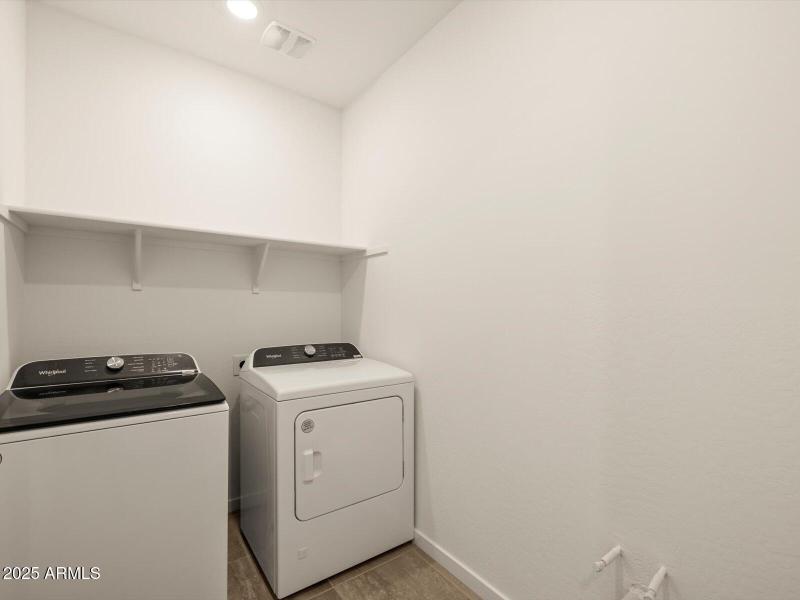 Included Washer & Dryer