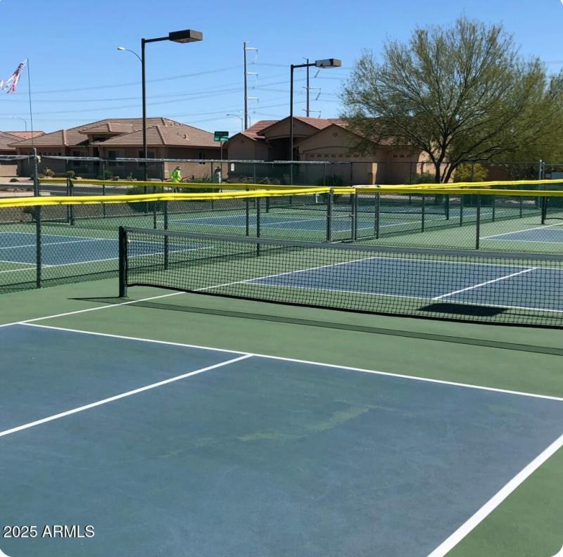 Lighted Pickleball Courts