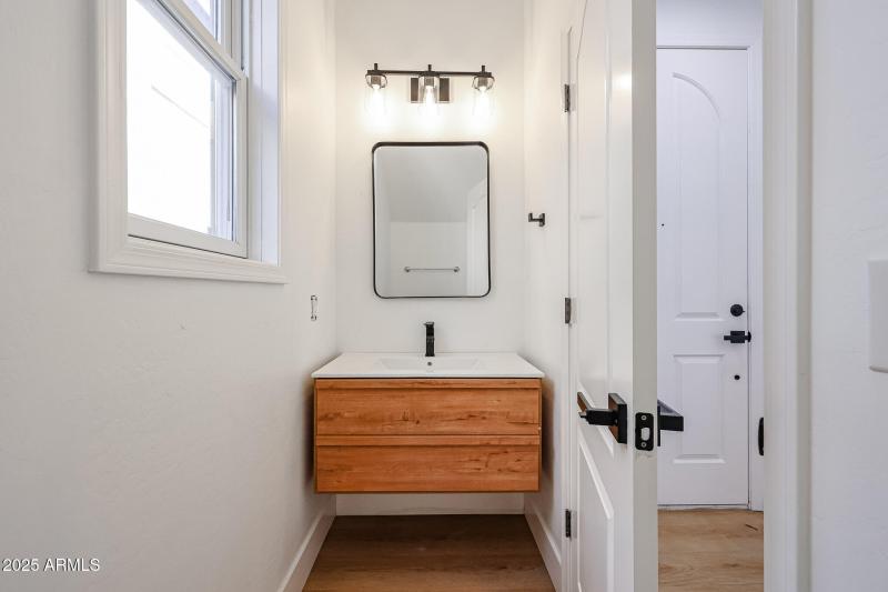 Downstairs Half bath