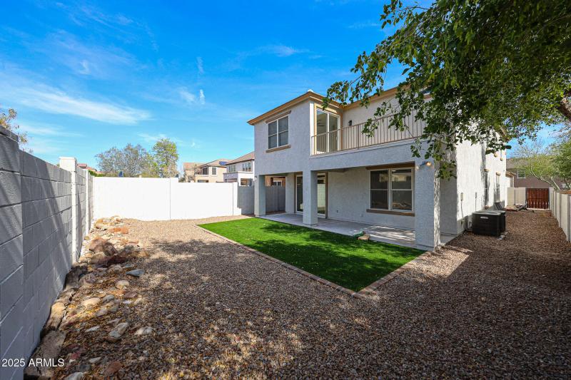 Freshly Painted Backwall