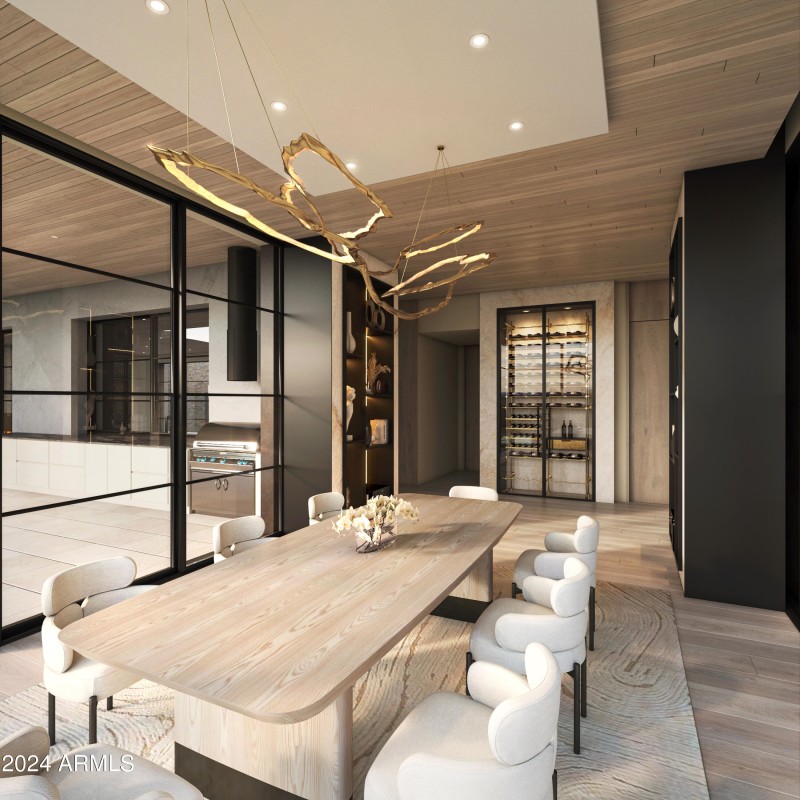 DINING ROOM LOOKING INSIDE HOME