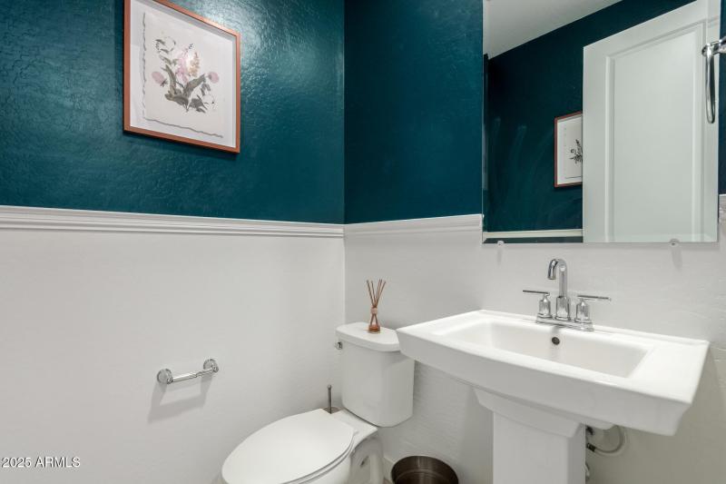 half bath downstairs