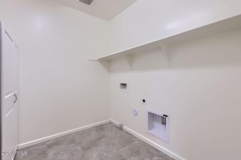 Laundry room with storage