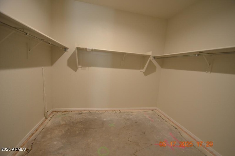 Primary bedroom closet