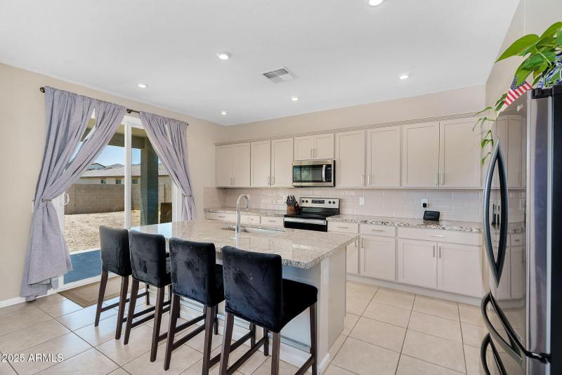 Sleek Kitchen with Storage Galore