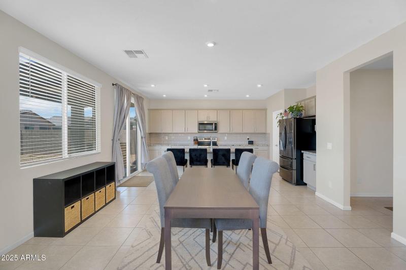 Kitchen Island with Backyard Access