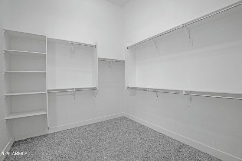 Primary walk-in Closet