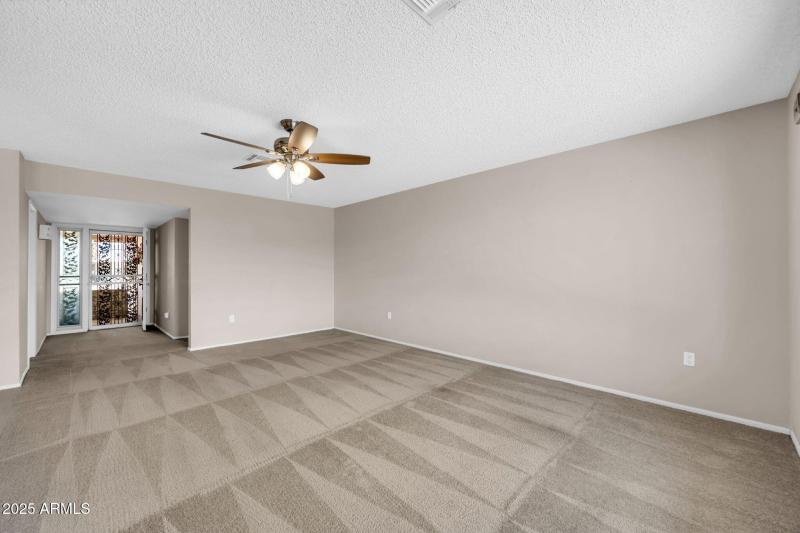 Living Room to Front Door