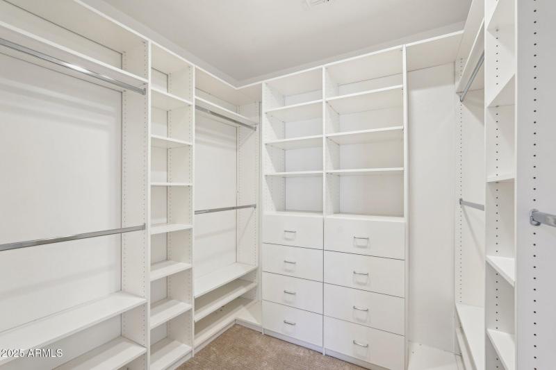 Primary Walk In Closet