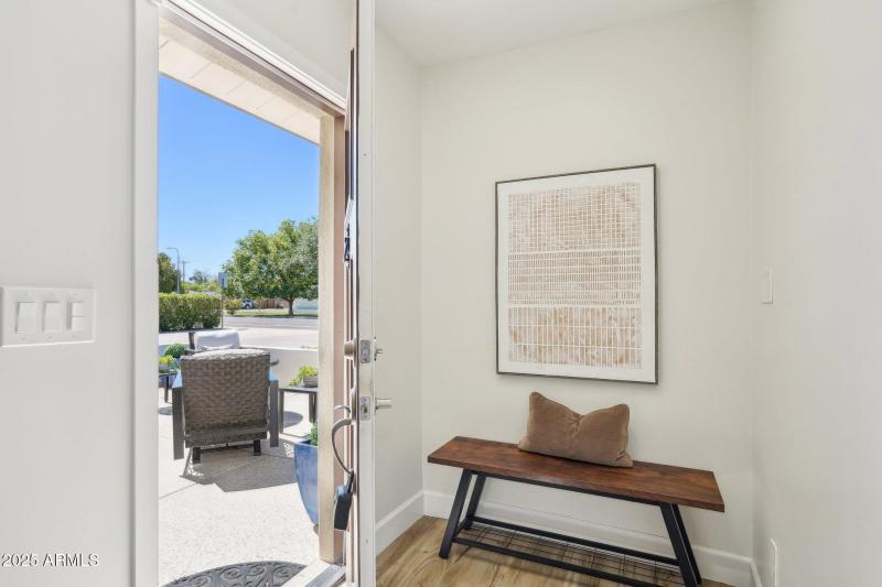 Door to outdoor space