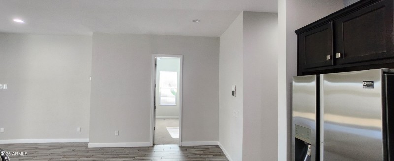 Secondary bedroom access from kitchen