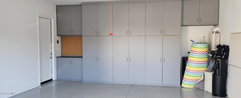 Garage with Cabinets