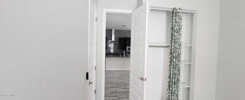 Bedroom 2 view to the kitchen