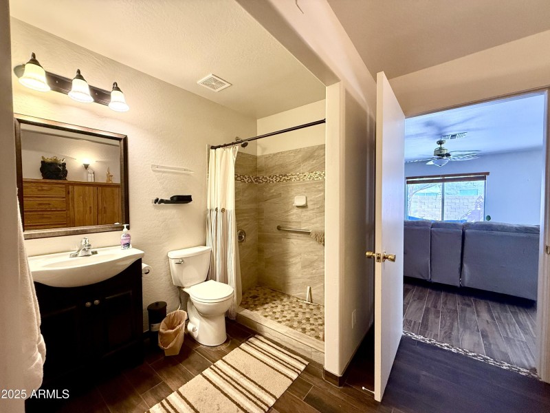 Downstairs Primary Suite Bathroom