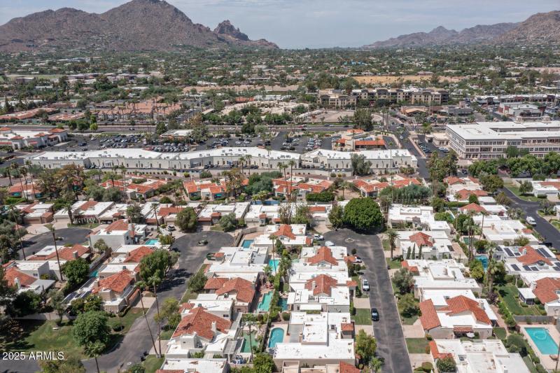 Backs to Hilton Village for walking!