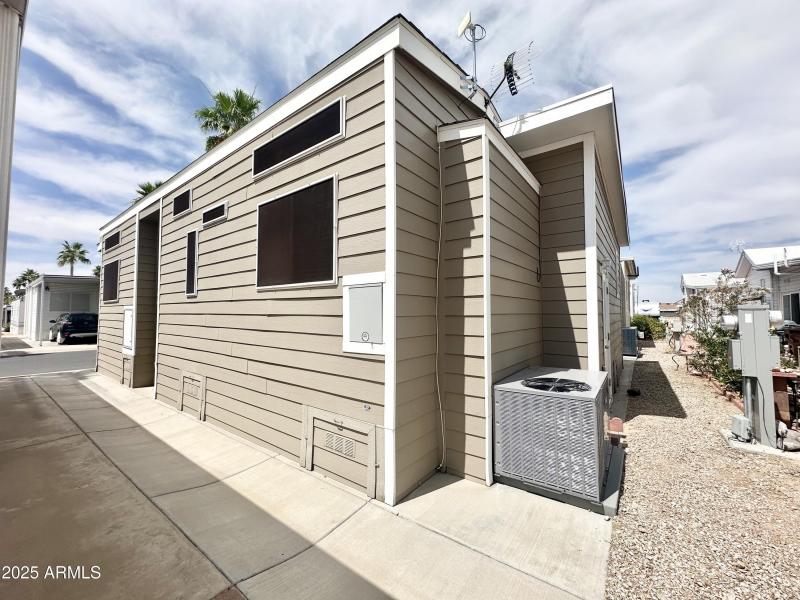 EAST SIDE/BACK OF HOME