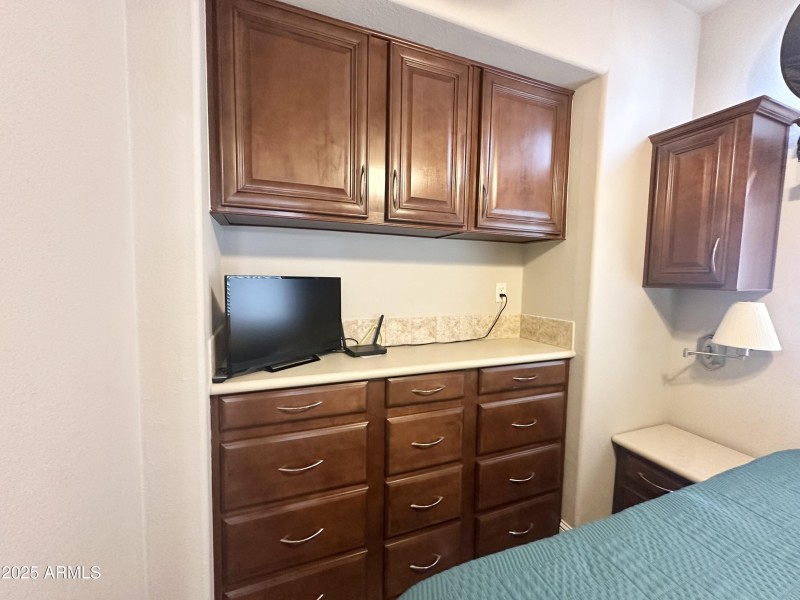 GRAND BUILT IN DRESSER