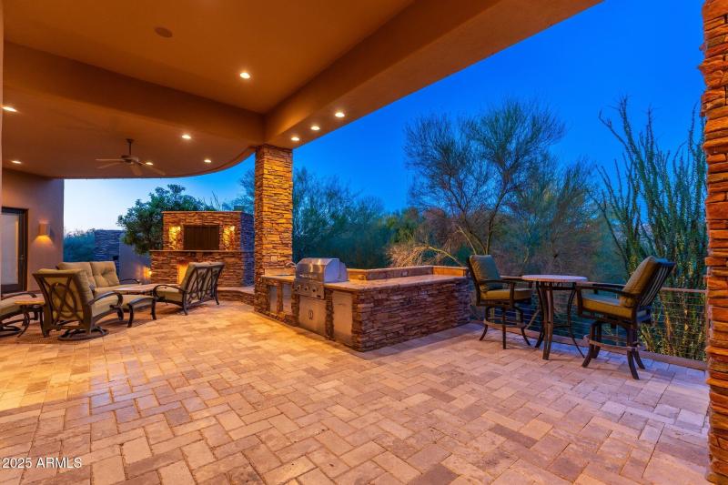 Covered Patio and BBQ