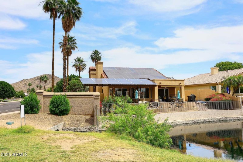 Rear View-Solar Panels