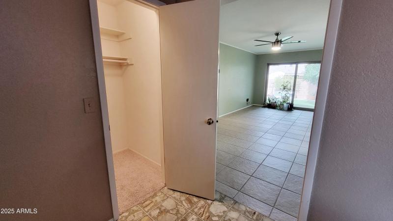 Walk-In Front Closet