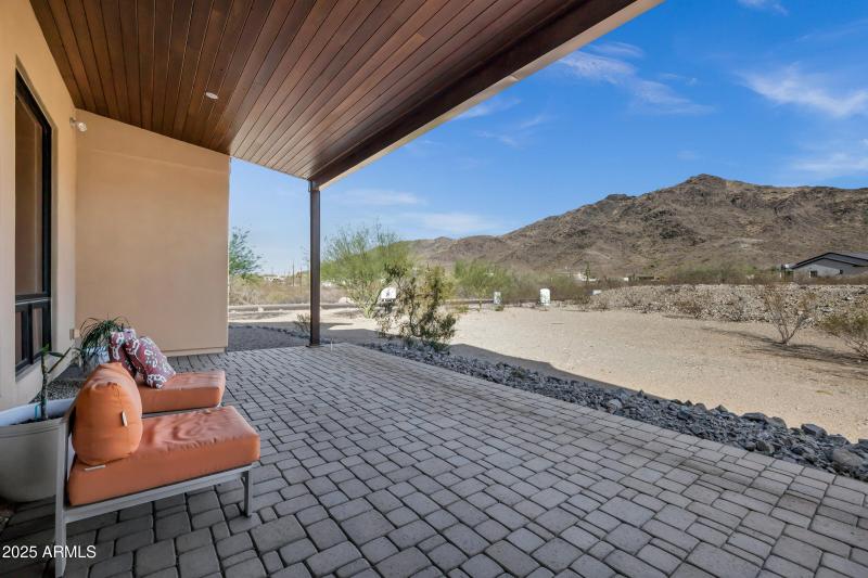 Backyard with Mountain Views