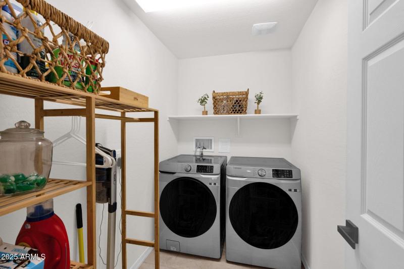 Laundry room upstairs
