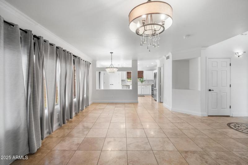 Downstairs Living Area off Kitchen