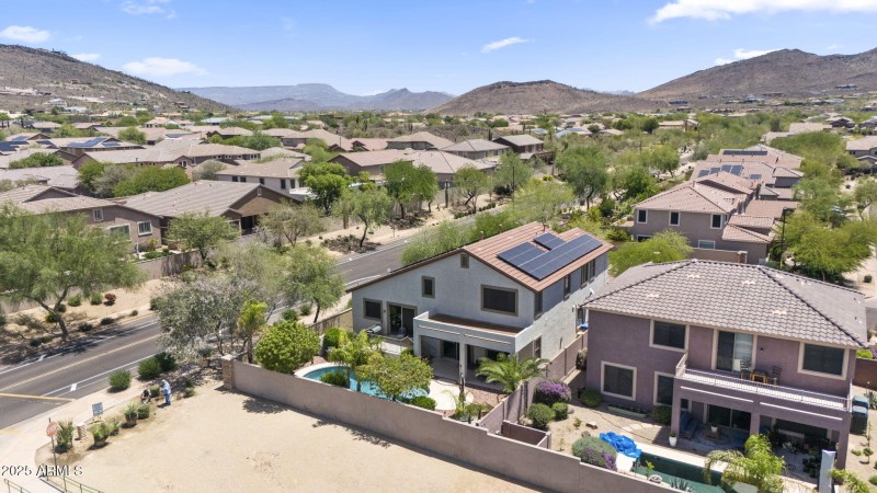 21a - Backyard Aerial Desert Hills Surro