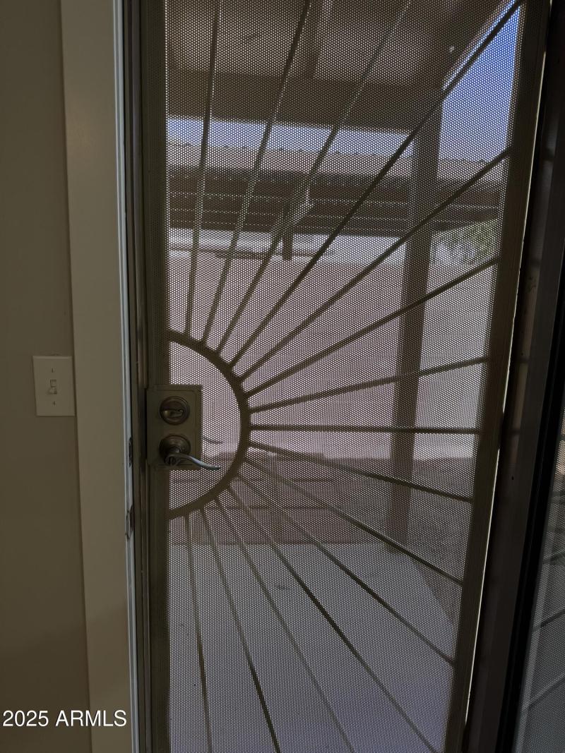 Patio screen door