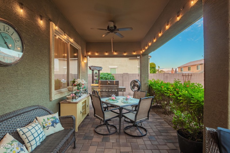 Extended Pavered Patio