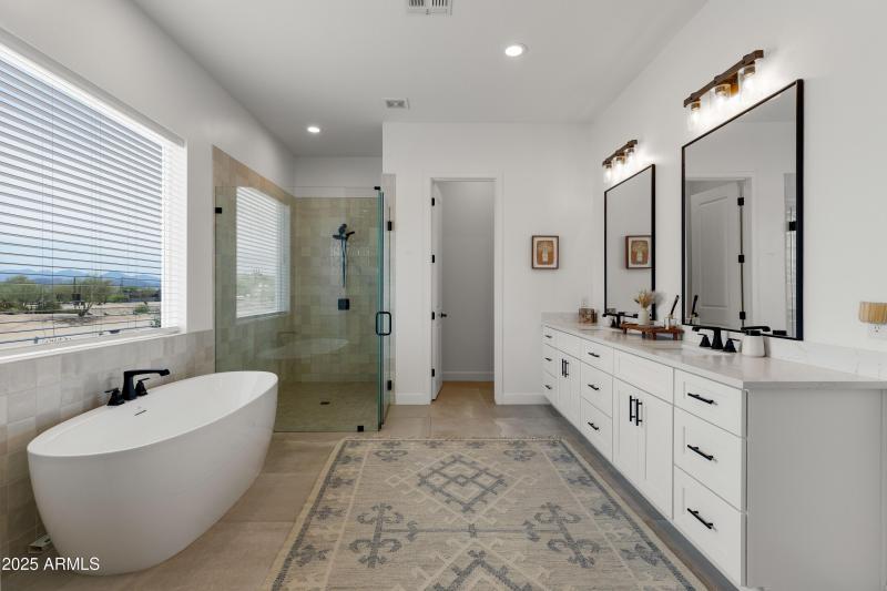 Spacious Primary Bathroom