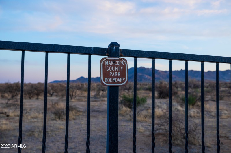 Borders The McDowell Preserve
