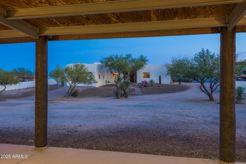 Views of House from Barn