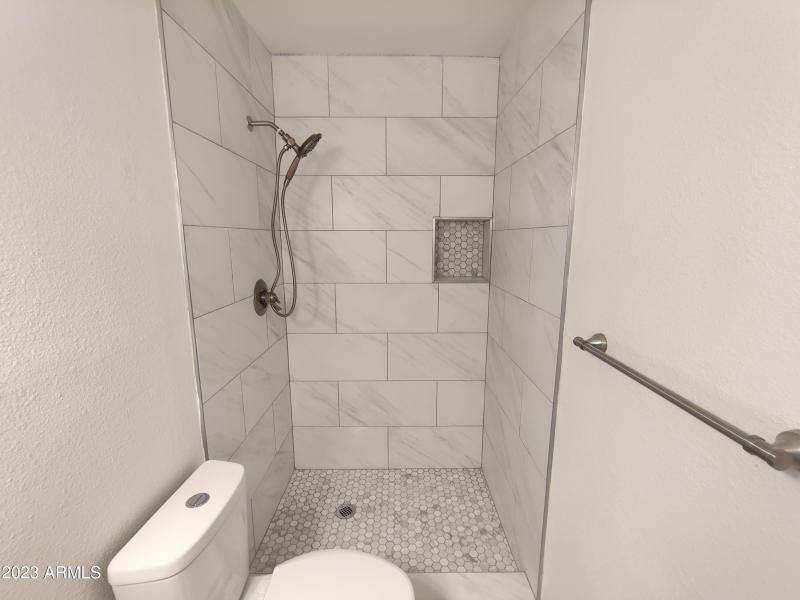walk- in shower