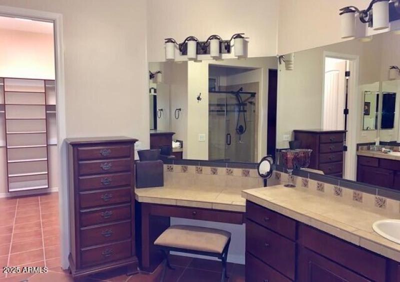 Primary Bath Has Two Vanities