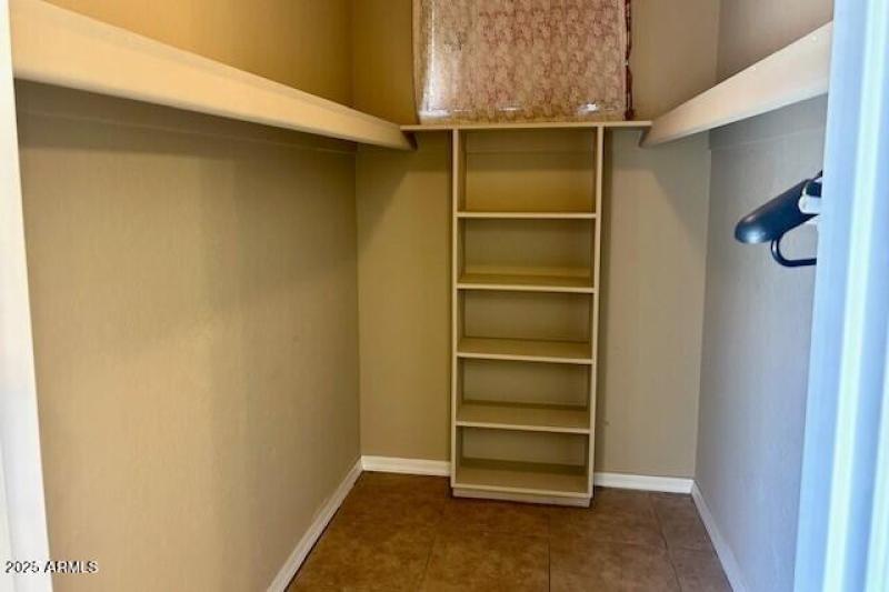 Primary walk-in closet