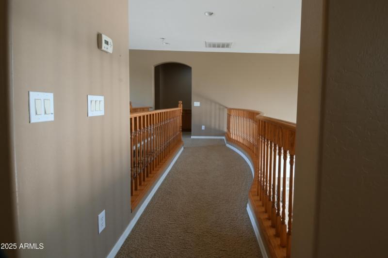 upstairs walkway