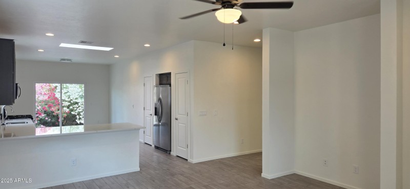 Hall/Kitchen from Liv Room