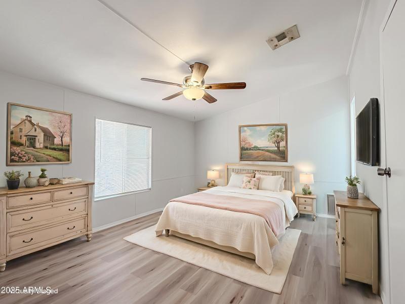 Primary Bathroom - Virtually Staged