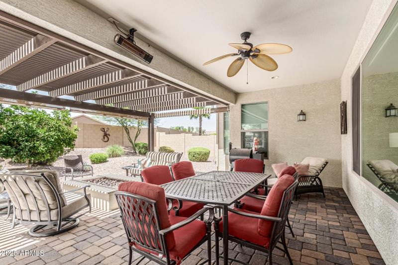 Covered Extended Patio