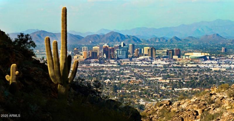 View from south mountain
