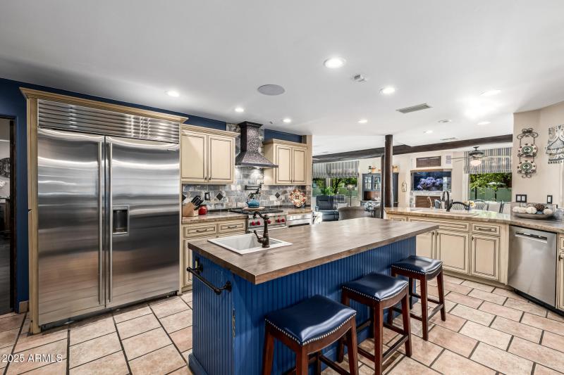 Wolf Range and Sub Zero Refrigerator