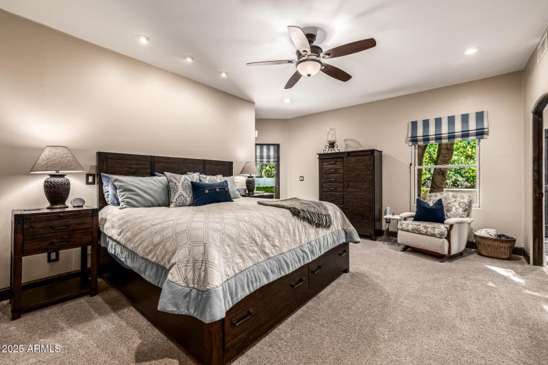 Master bedroom retreat