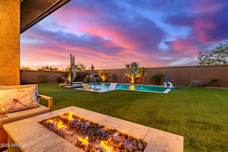 Fire Pit and Pool