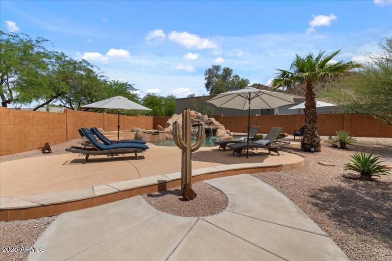 66-Back yard and pool